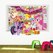 Naklejka na ścianę MY LITTLE PONY