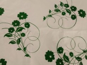 Jysk Jessika poszewka na poduszki 2 szt zielone kwiaty posciel