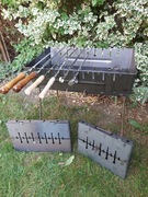 gril/mangal(walizka), szampury