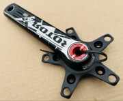 Prawa Korba ROTOR 3D+ ramie mechanizm 175mm BBright BB30 Qrings 110BCD