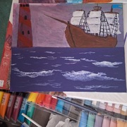 Obraz malowany akrylami