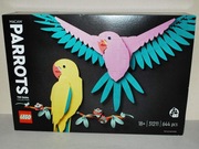 LEGO 31211 Art Kolekcja zwierząt papugi Ary NOWY 