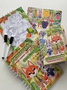 Zestaw prezentowy dla dzieci Zwierzogród, książka na rzepy