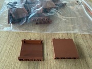 LEGO 4215a brązowy 1x4x3 20 szt.