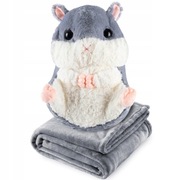 Duża maskotka Chomik z kocykiem Nowosc