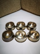 Podstawki pod jajka - 6 szt. (stal szlachetna)