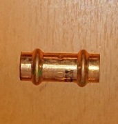 Mufa 15mm zacisk 