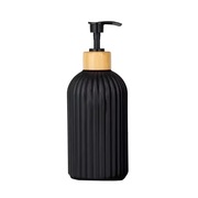 Dozownik do mydła czarny 500ml akcesoria do łazienki