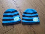 Czapki dziecięce ciepłe dla bliźniaków rozmiar 52 3-6 lat