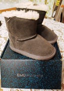 Buty EMU toddle antracyt 12-18 mths JAK NOWE