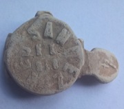 Plomba ołowiana kolejowa KKStB NEU SANDEZ/SANDEC (Nowy Sącz) Austro-Węgry