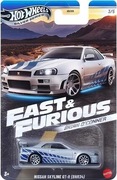 HOT WHEELS Nissan Skyline GT-R (R34) Fast & Furious kolekcja Mattel