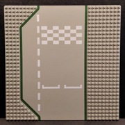 Vintage LEGO Płyta Konstrukcyjna Droga 32x32