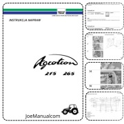 DEUTZ AGROTRON 215 265 Instrukcja Napraw PL Service Manual
