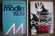 Armia Modlin + SGO Polesie 1939 - zestaw 2 książek - 750 stron