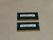 SAMSUNG 4GB SODIMM PC3 - 10600  (2x2GB)
