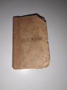 Książeczka do nabożeństwa z 1927 roku OJCZE NASZ