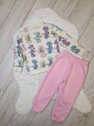 Nowy komplet dres Myszka Minnie zestaw bluza + spodnie dresowe r. 110