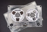 Kasetę z szpulkami MAXELL...Reel to Reel.