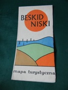 Beskid niski  mapa turystyczna 