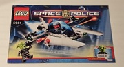 LEGO SPACE POLICE 5981  sama instrukcja 