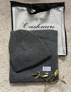 Zestaw zimowy z 50%wełny i 50%kaszmiru