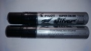 Pilot Super Color Marker Olejowy Jumbo Srebrny