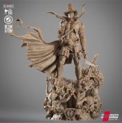 Figurka druk 3D żywica 12K " Gunslinger Spawn " - 180 mm