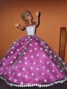 Suknia ,ubranko dla lalki barbie