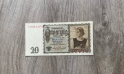 Niemcy 20 Reichsmark 1939 , III Rzesza , seria I ,