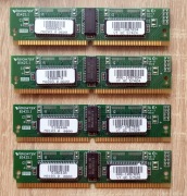 4szt RAM SIMM ECC MPU 72-pin (2x4MB + 2x8MB)