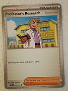 Professor's Research 122/131 Oak Karta POKEMON TCG Prismatic evolutions