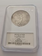 Srebrna moneta 5zł z  1928r. Nike.
