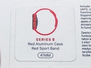 Apple Watch series 8 (GPS + Cellular) 41mm (PRODUCT) RED -NOWY z eSIM