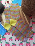 Skarpety wełniane ręcznie robione rozmiar 37-38