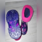 Kalosze dla dziewczynki 25 Piekne Cieple