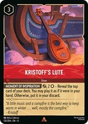 Disney LORCANA Kristoff's Lute 11WSP #133