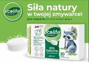 ECOLIFE - EKOLOGICZNE TABLETKI DO ZMYWARKI 