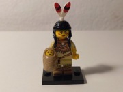 Lego minifigures Indian woman indianka z dzieckiem