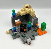 Lego Minecraft 21119 Loch komplet 100%