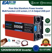 Przetwornica 5000w czysty sinus 12v-230v 