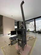 Piec wolnostojący- "Koza"