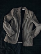 Camaieu 36 modna wiralowa marynarka pepitka jak nowa