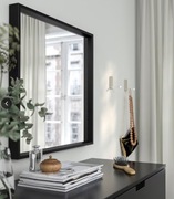 Lustro Ikea kwadratowe czarne