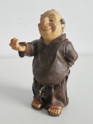 Mnich figurka vintage karykatura