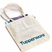 TORBA BAWEŁNIANA NA ZAKUPY TUPPERWARE 