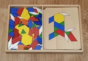 Melissa & Doug pattern blocks nad boards