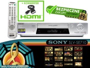 Magnetowid VCR SONY SLV-SE710 VHS 6-gł Hi-Fi INDEX NTSC LP/SP + HDMI