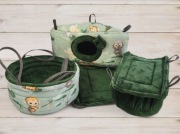 Zestaw dla gryzoni szynszyli szczurów koszatniczek 