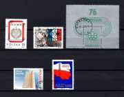 Znaczki PL kasowane z klejem to co  na foto za grosze stan bardzo dobry